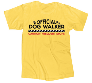 Tee Shirt Official Dog Walker