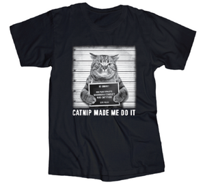 Tee Shirt Mr. Furrypants Catnip Made