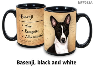 Basenji Black/White Mug Coffee Cup