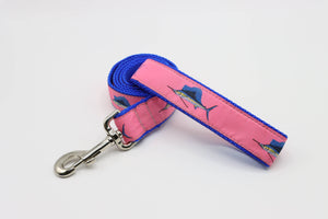 Pink Sailfish Dog Collar #196
