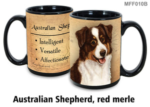 Australian Shepherd Red Tri Mug Coffee Cup