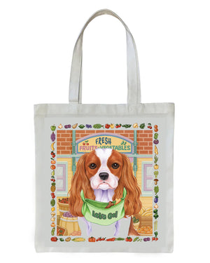 Cavalier King Charles -   Dog Breed Tote Bag