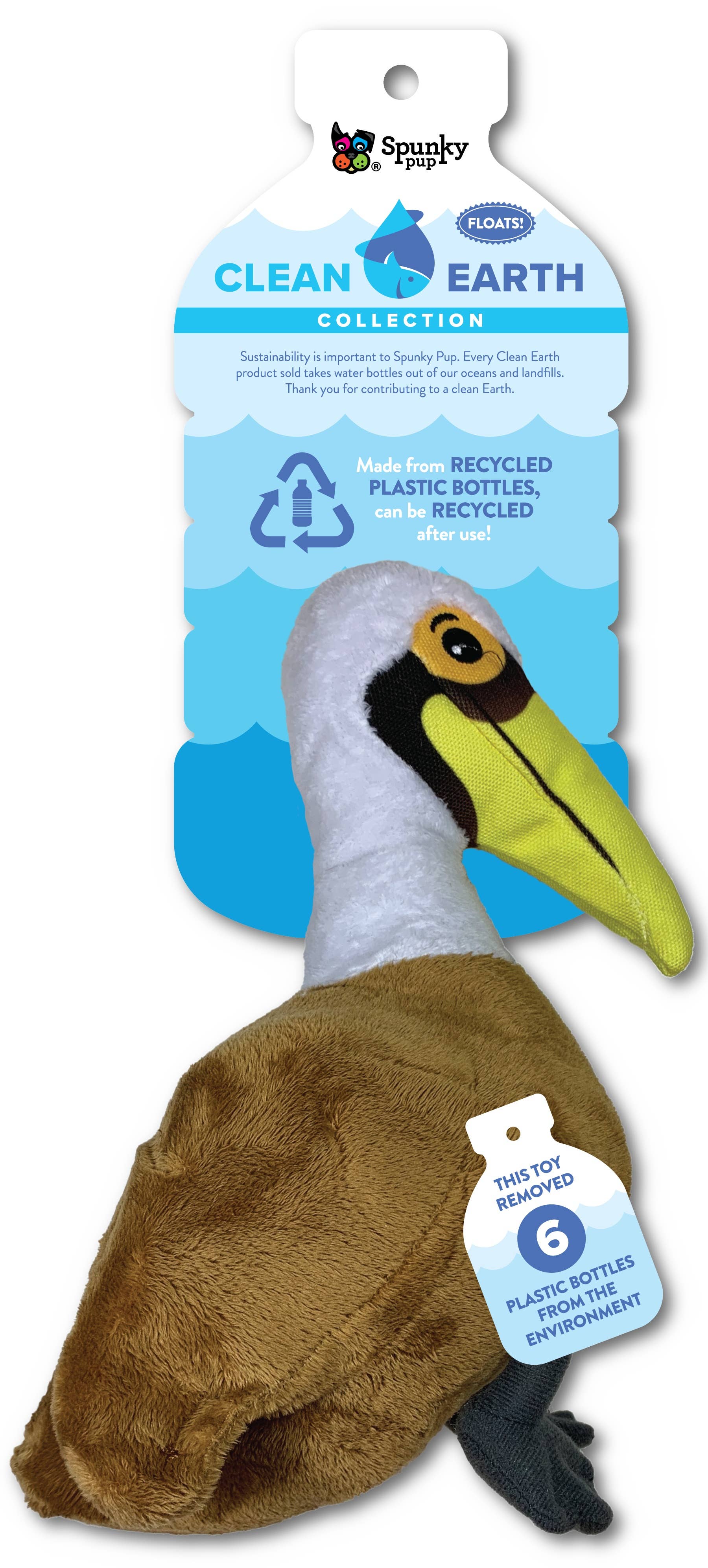 Clean Earth Recycled Plush Toys - 100% Sustainable