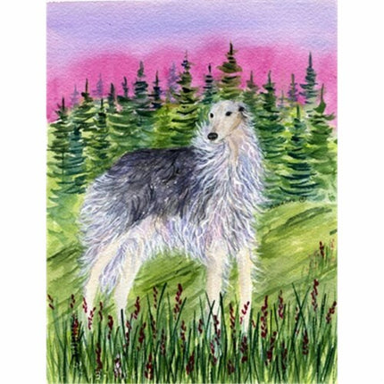 Borzoi Garden Flag