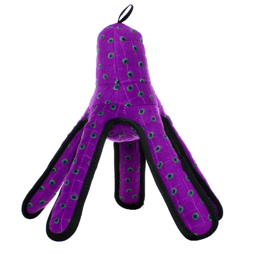 Tuffy Ocean Large Octopus, Durable, Tough, Squeaky Dog Toy