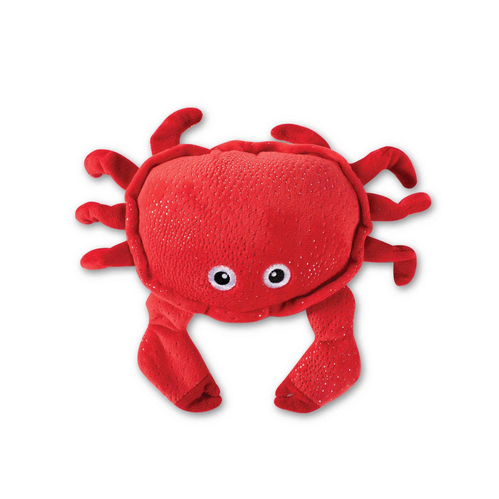 Dog Toy Red Crab Crabby Cakes Plush Toy