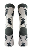 Black Pug - Unisex - Fun Novelty Dog Socks