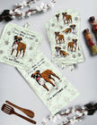 Boxer, oven mitt set