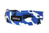 Blue Camo Dog Collar