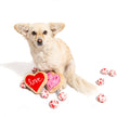 Valentine's Pink Heart Sugar Cookie Dog Toy