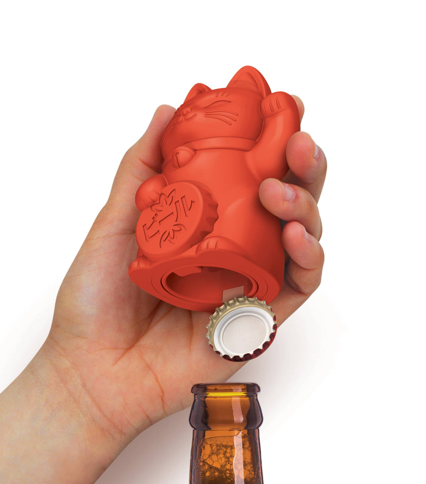 Feline Lucky - Magnetic Bottle Opener