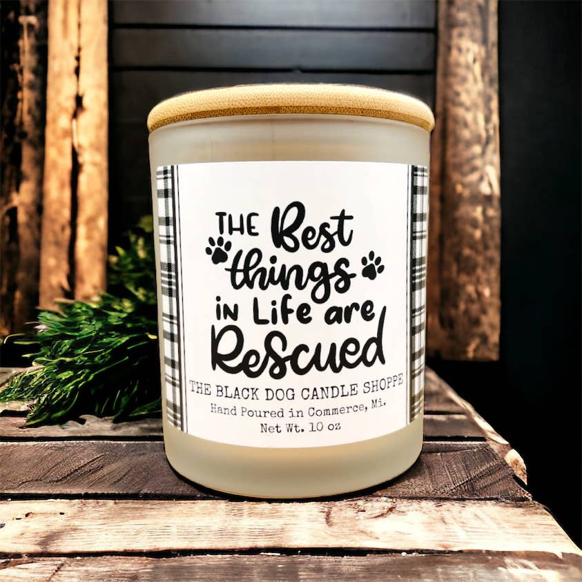 Best Things in Life are Rescued Candle