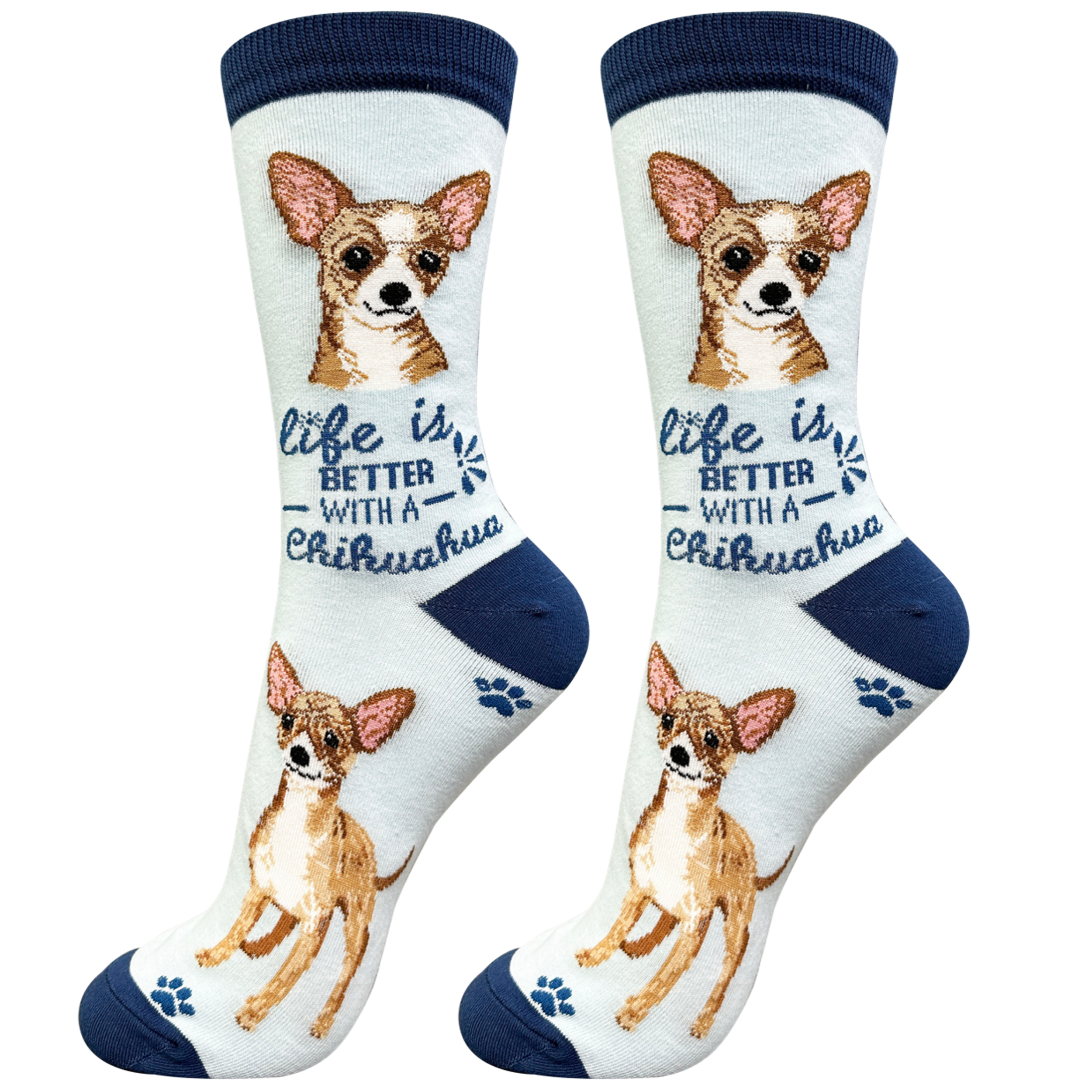 Chihuahua Fawn Dog Socks Unisex