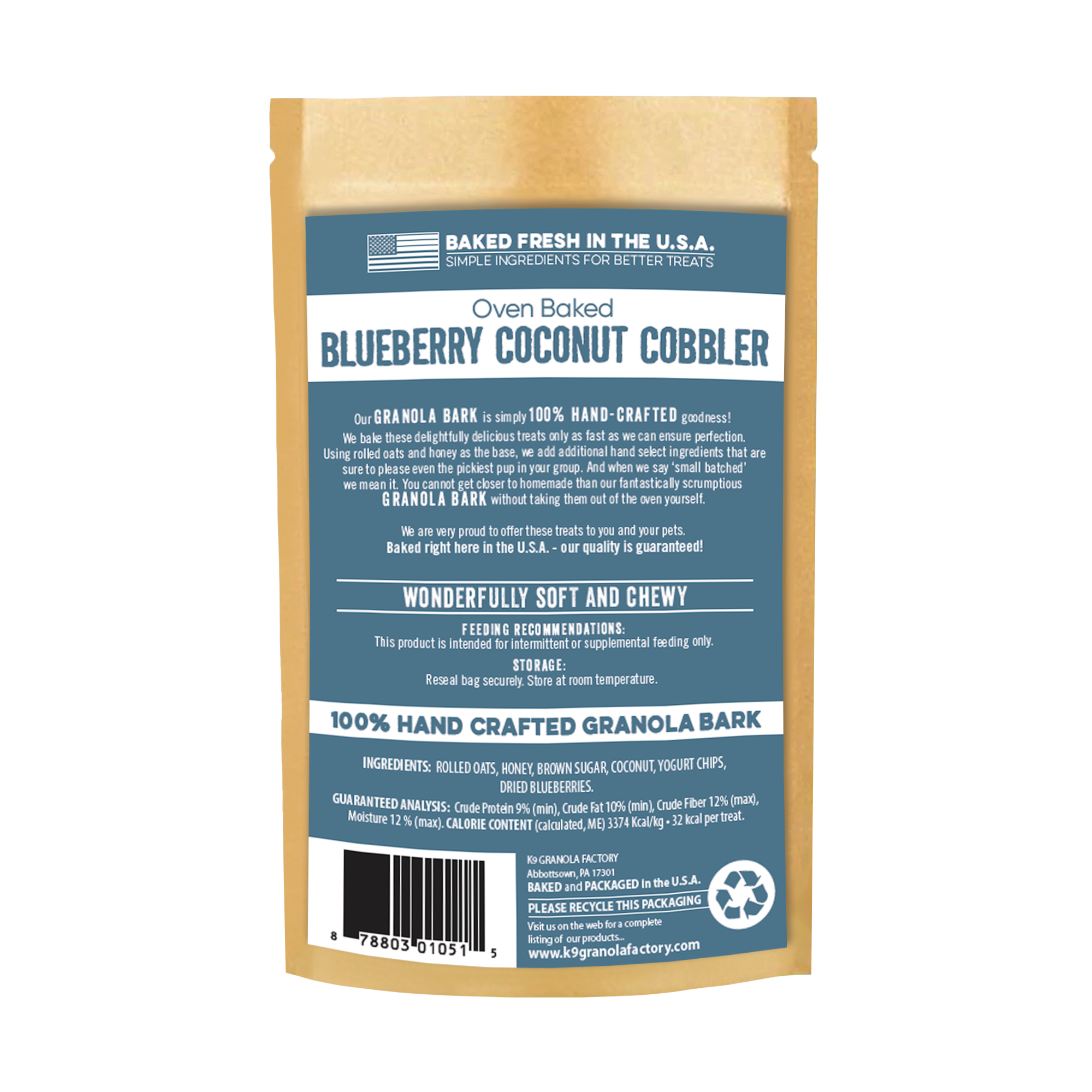 Granola BARK Blueberry Coconut Cobbler 10oz