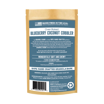 Granola BARK Blueberry Coconut Cobbler 10oz