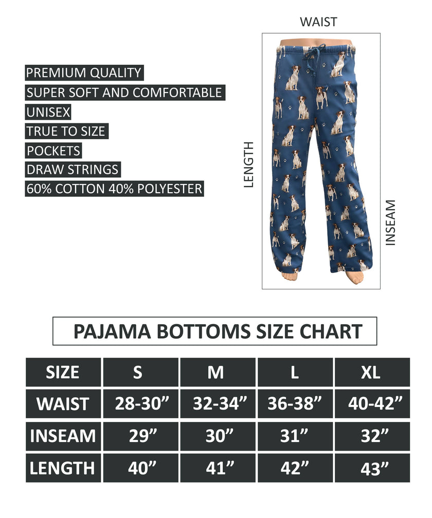 Jack Russell Pajama Bottoms