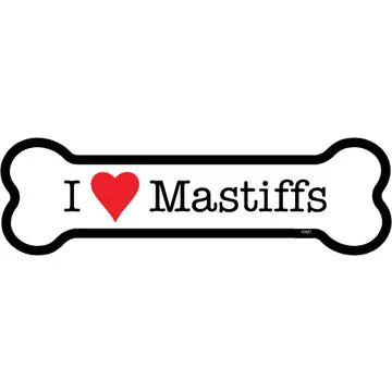 Mastiff - Bone Shaped Magnet