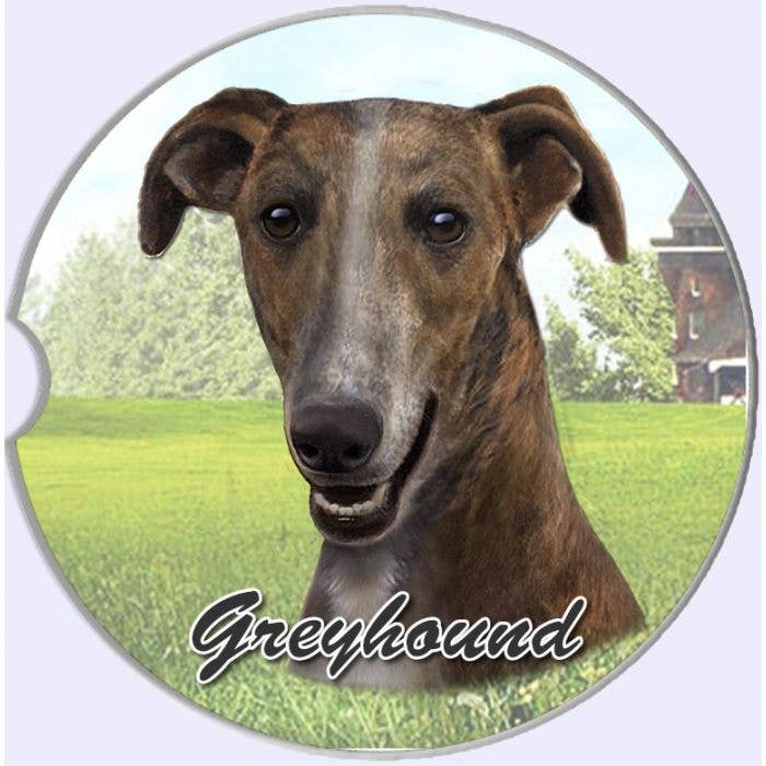 Greyhound Car Coaster