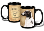 Borzoi Black & White Mug Coffee Cup