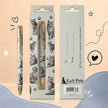 Tabby Silver Cat Pet Lover Ballpoint Pen