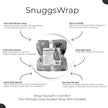 Schnauzer Snugg Wraps with Hoodie – Ultra Soft Sherpa Fleece Wrap for Pet Lovers