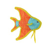 DuraForce Angel Fish - Orange, Durable, Squeaky Dog Toy