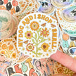 My Dog & I Shop Small Retro Sticker Vinyl Decal