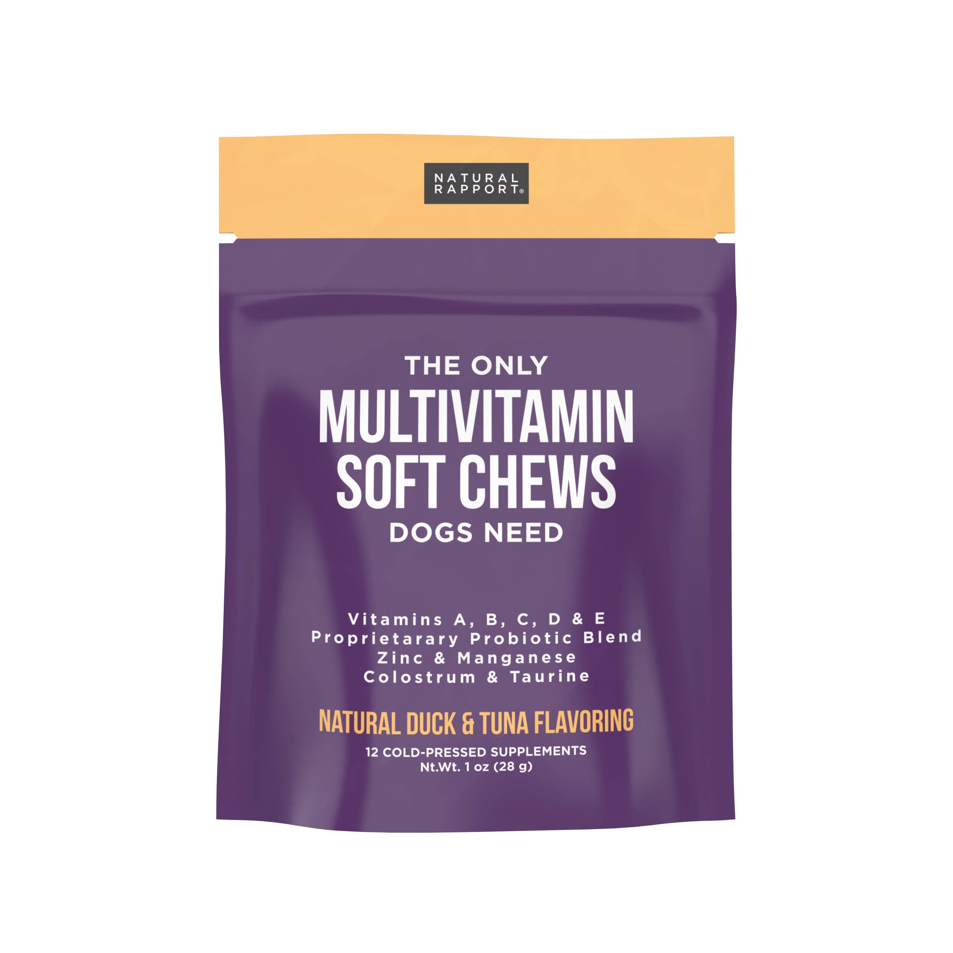 The Only Multivitamin Soft Chews Dogs Need