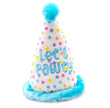 Dog Toy Birthday Hat ThoozyPet Birthday Hat Blue Plush Dog Toy 7