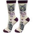 Cat Silver Tabby Socks Unisex