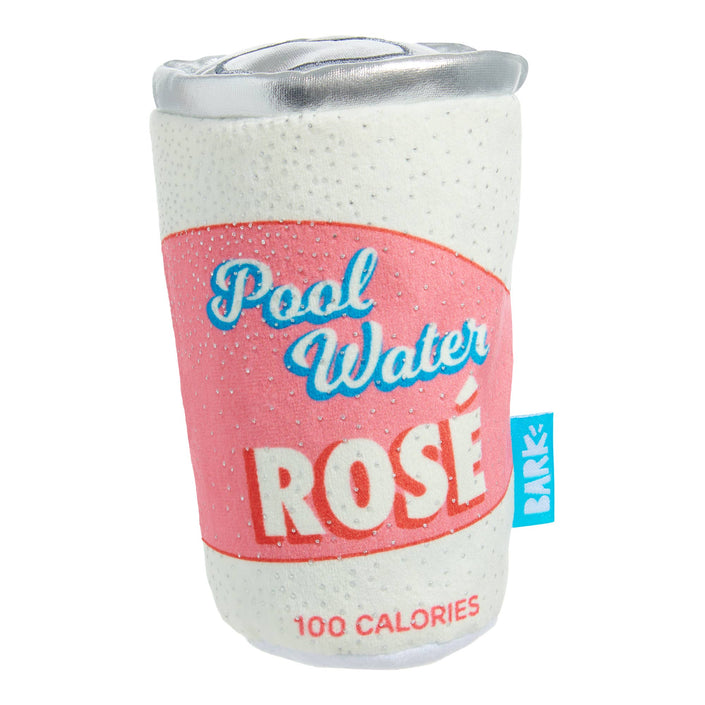 BARK Pool Water Rosé Plush Dog Toy
