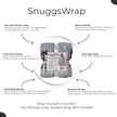 Siberian Husky Snugg Wraps with Hoodie – Ultra Soft Sherpa Fleece Wrap for Pet Lovers