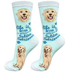 Golden Retriever Dog Socks Unisex