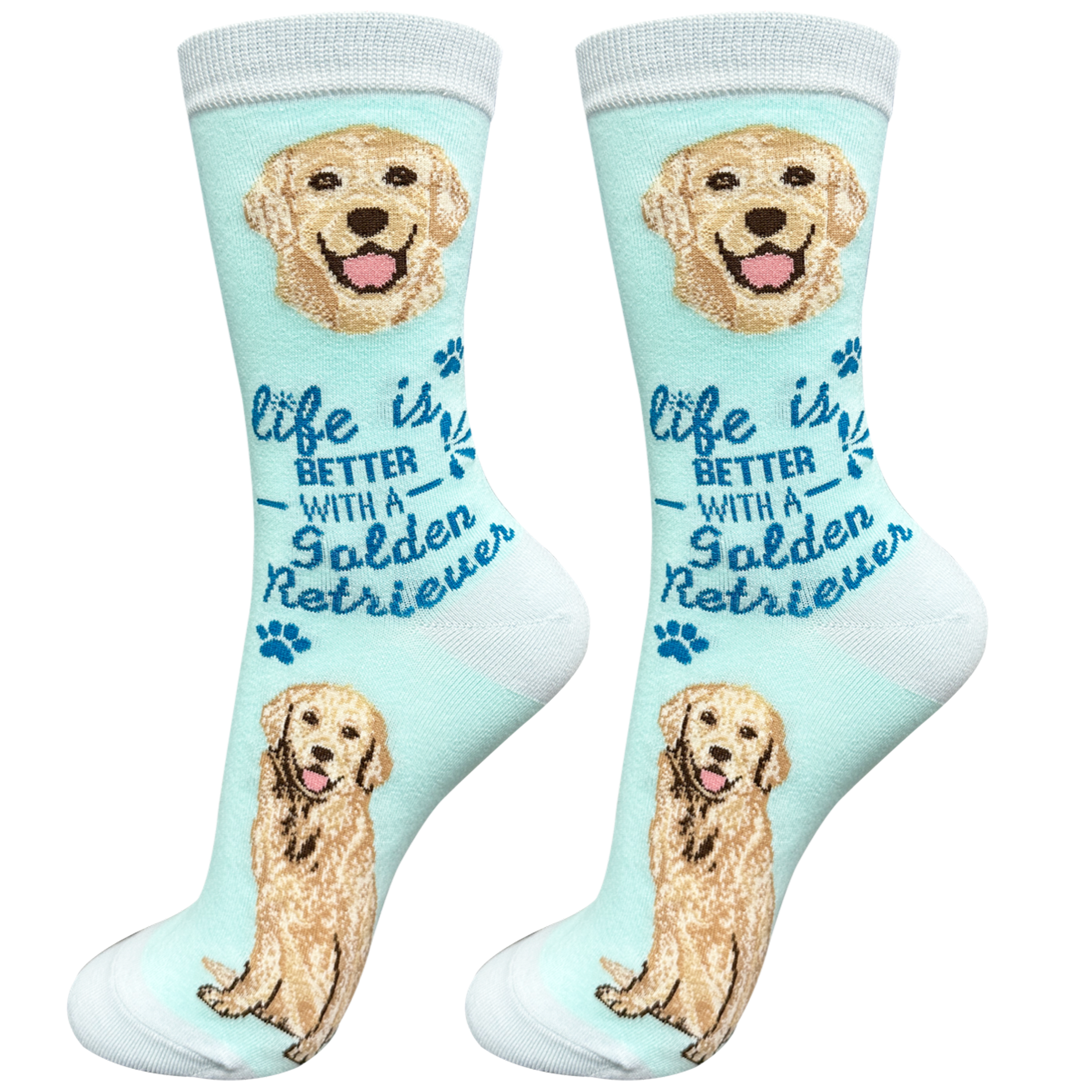 Golden Retriever Dog Socks Unisex