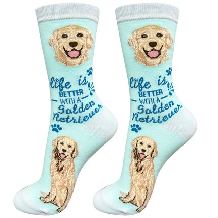 Golden Retriever Dog Socks Unisex