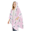 Bichon Frise Snugg Wraps with Hoodie – Ultra Soft Sherpa Fleece Wrap for Pet Lovers