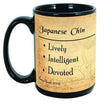 Japanese Chin Black/White Mug Coffee Cup