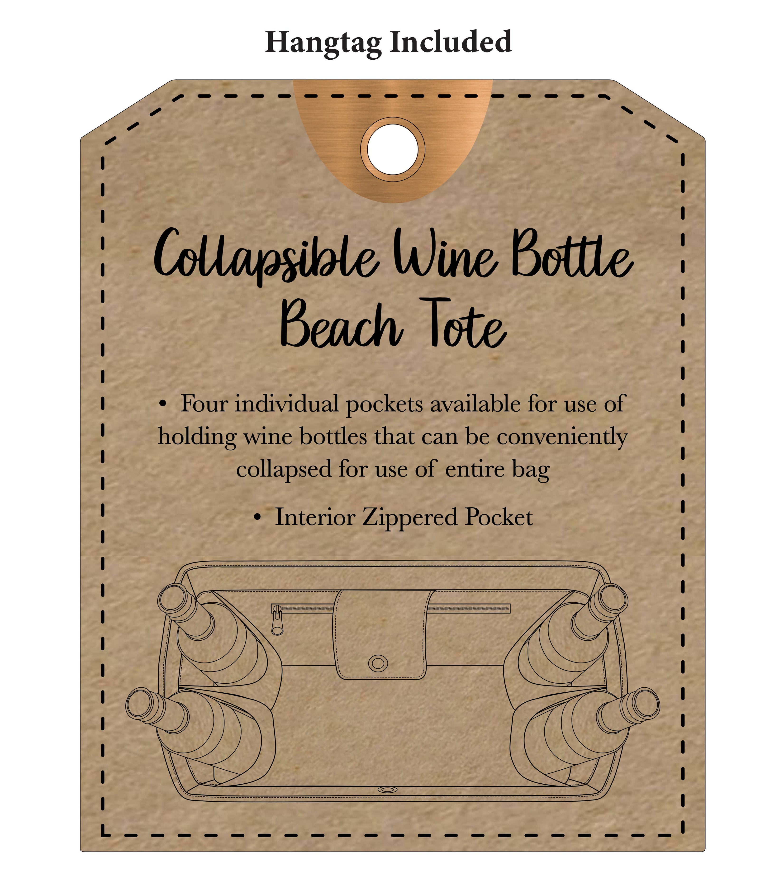 Magid Canvas Wine Tote 