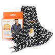 Furry Fido Chevron Black Adjustable Pocket Pet Sling