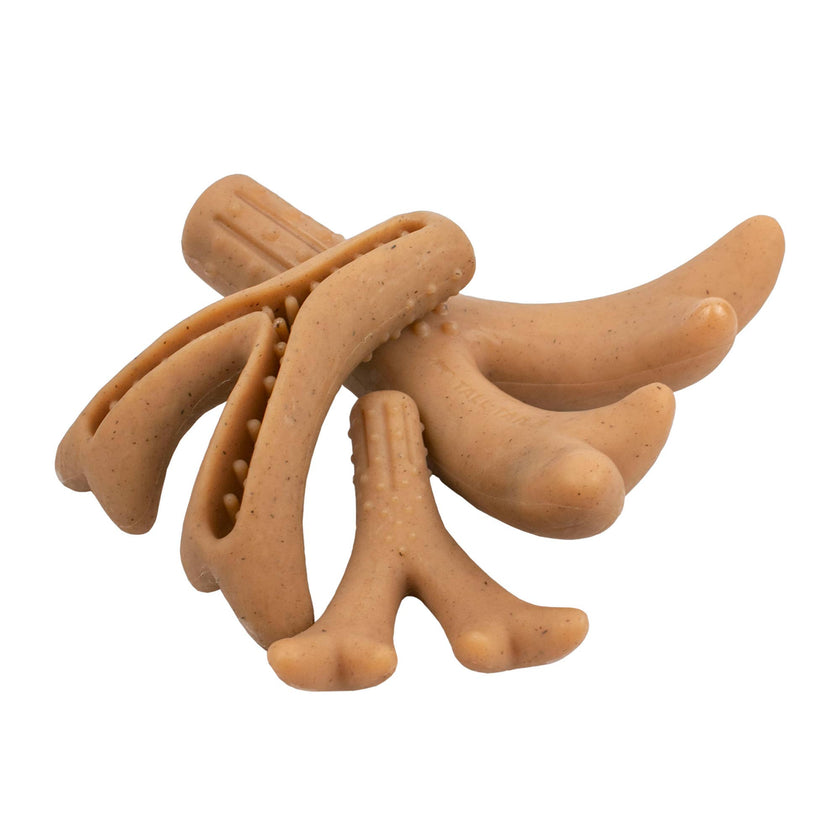 Bacon Antler Chew Dog Toy - Large