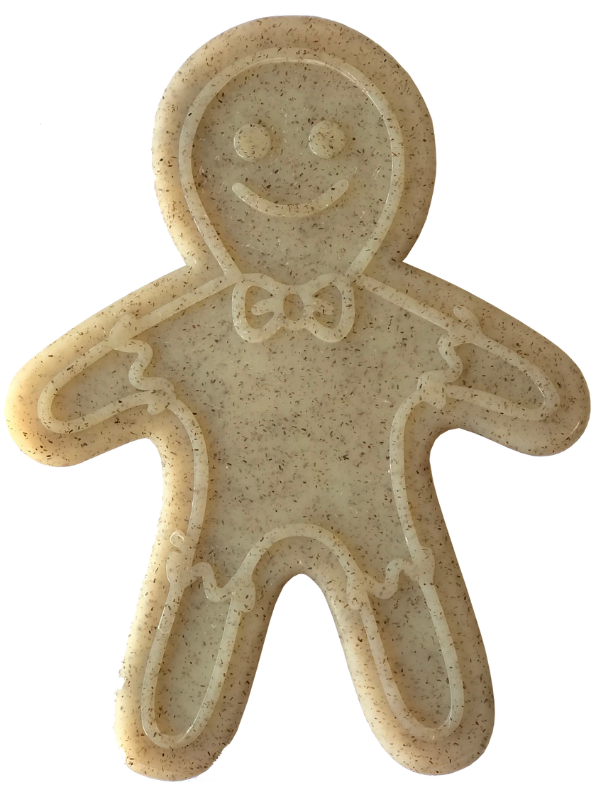 Gingerbread Man Christmas Nylon Chew Toy