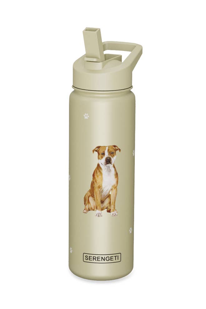 *Pit Bull Stainless Steel Water Bottle 24 Oz. Serengeti