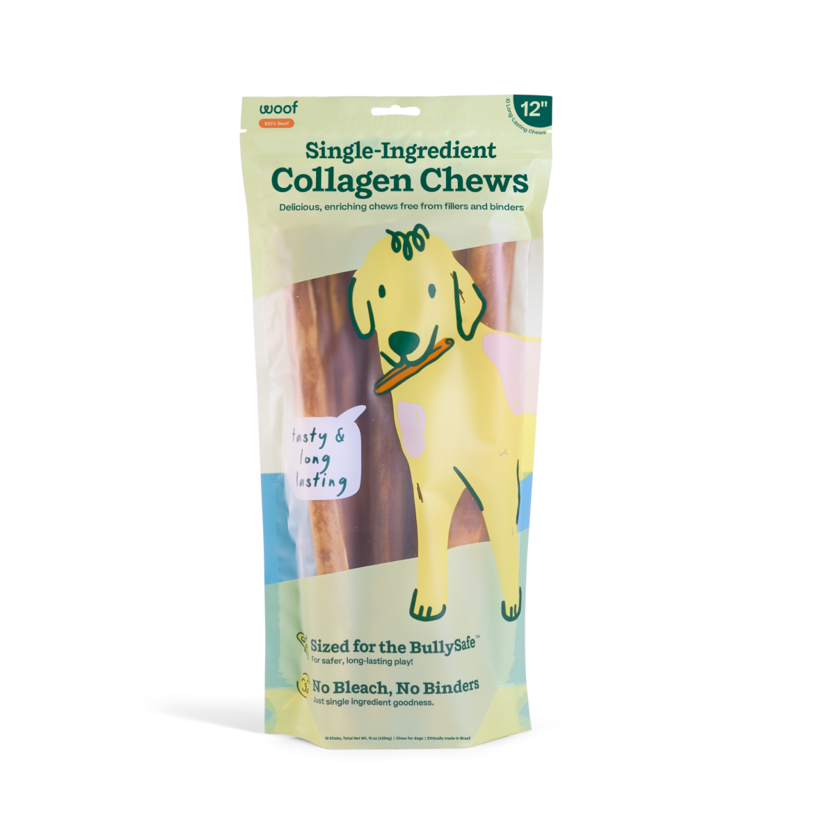 Dog Treat BullySafe Chews Pure Collagen Treat