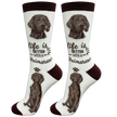 Weimaraner Dog Socks Unisex