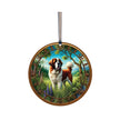 Saint Bernard Acrylic Window Ornament