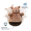 Armadillo Roly Poly Dog Toy