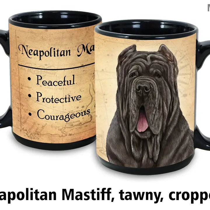 Neapolitan Mastiff Tawny Cropped Mug Coffee Cup