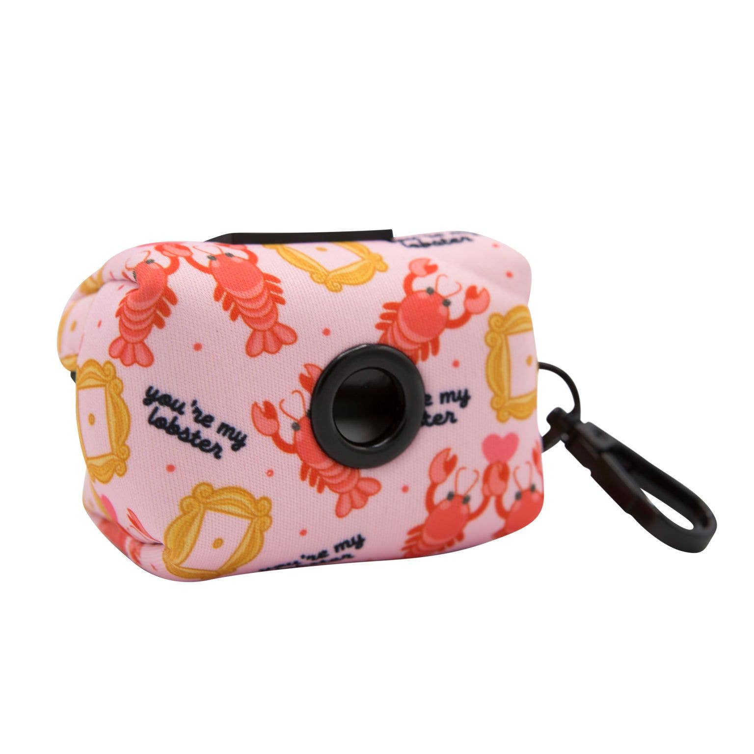 Dog Waste Bag Holder Friends Lobster With Clasp