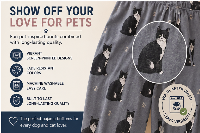 Shih Tzu Pajama Bottoms Pet Lover Pajama Pants