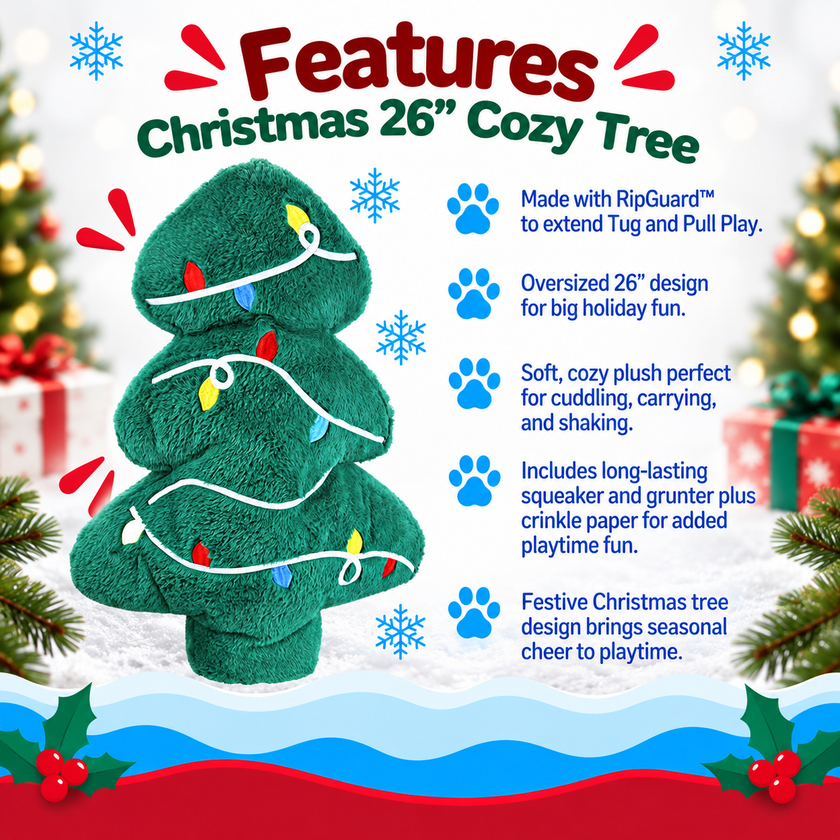 Dog Toy Christmas Tree 26